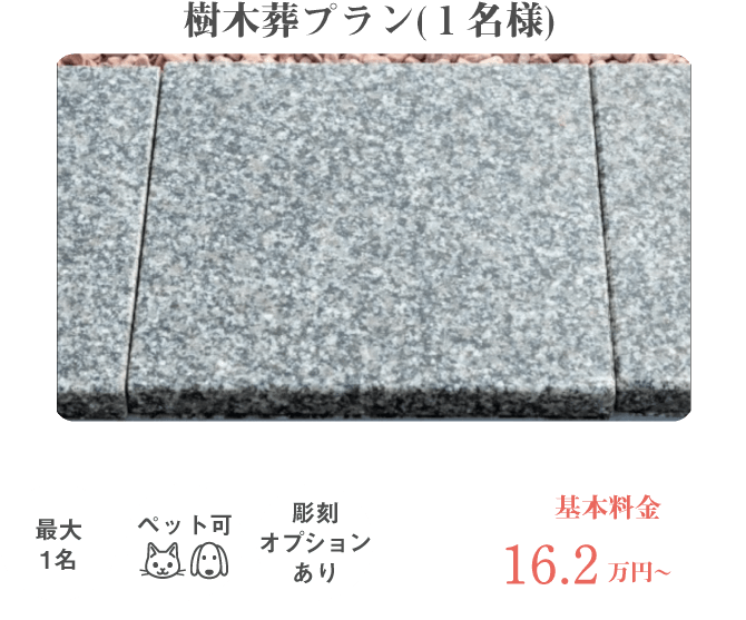 樹木葬プラン（1名様）