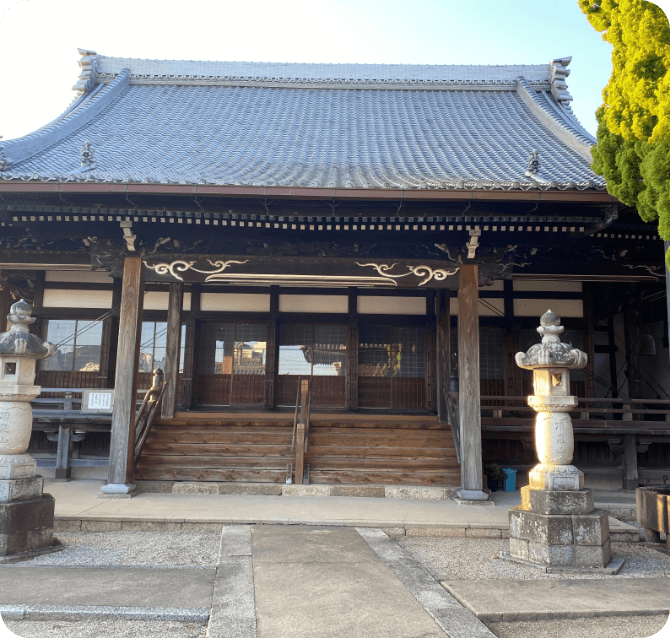 西尾市 聖運寺の外観