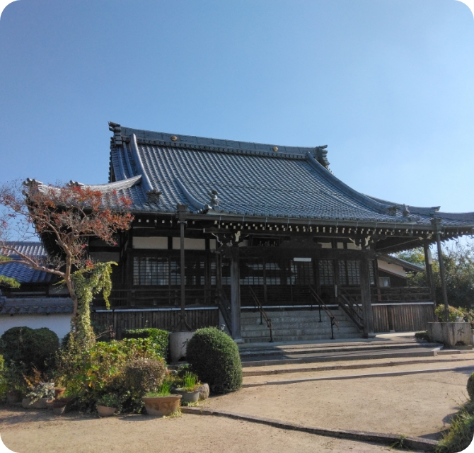 野洲 法善寺の外観