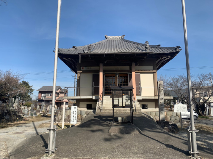 稲沢船橋町 安楽寺の外観